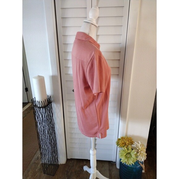 Saks Fifth Avenue Men's Unisex‎ Modal Polo Shirt short sleeve S - Picture 4 of 12